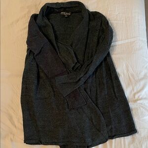 Barefoot Dreams Dark Green Open Cardigan